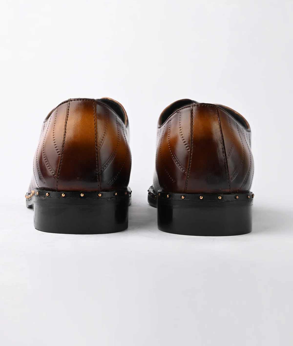 Brown Premium Quality Leather Formal Shoes - Men - Image 5