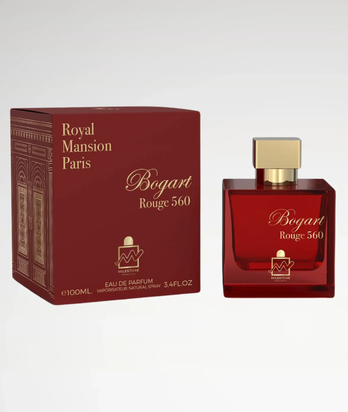 Premium Bogart Rouge 560 Pure Perfume - Unisex - Image 2
