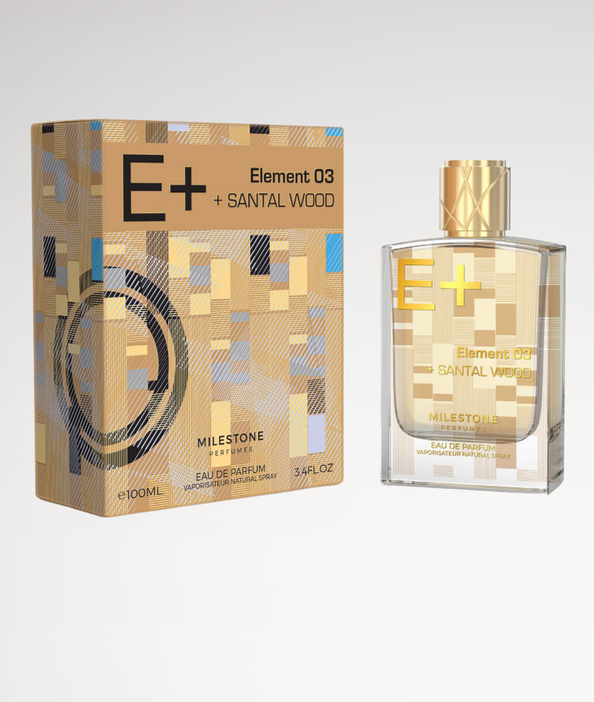 Element 03 + Santal Wood Eau de Perfume Men 100ml - Image 2