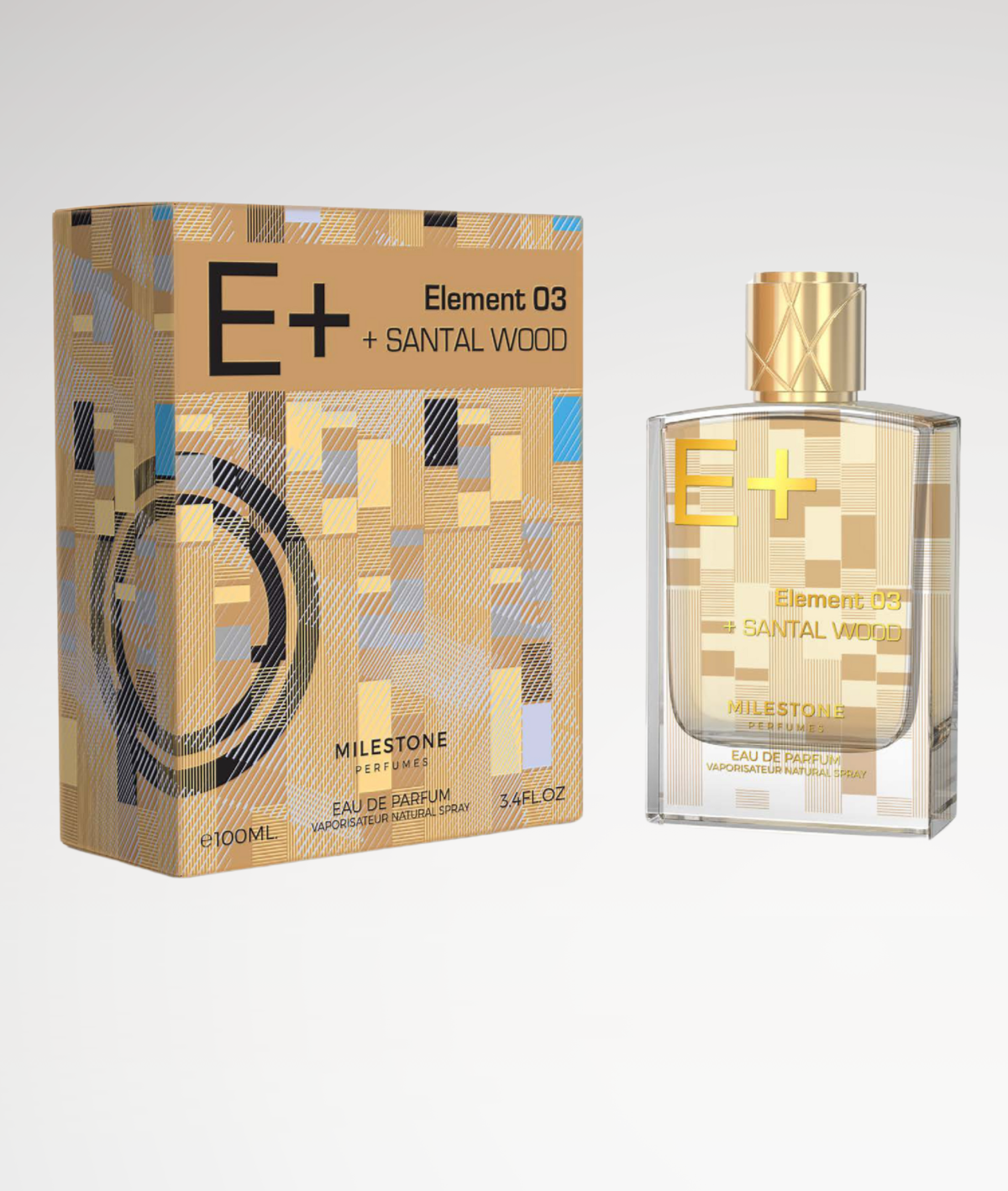 Element 03 + Santal Wood Eau de Perfume Men 100ml - Image 2