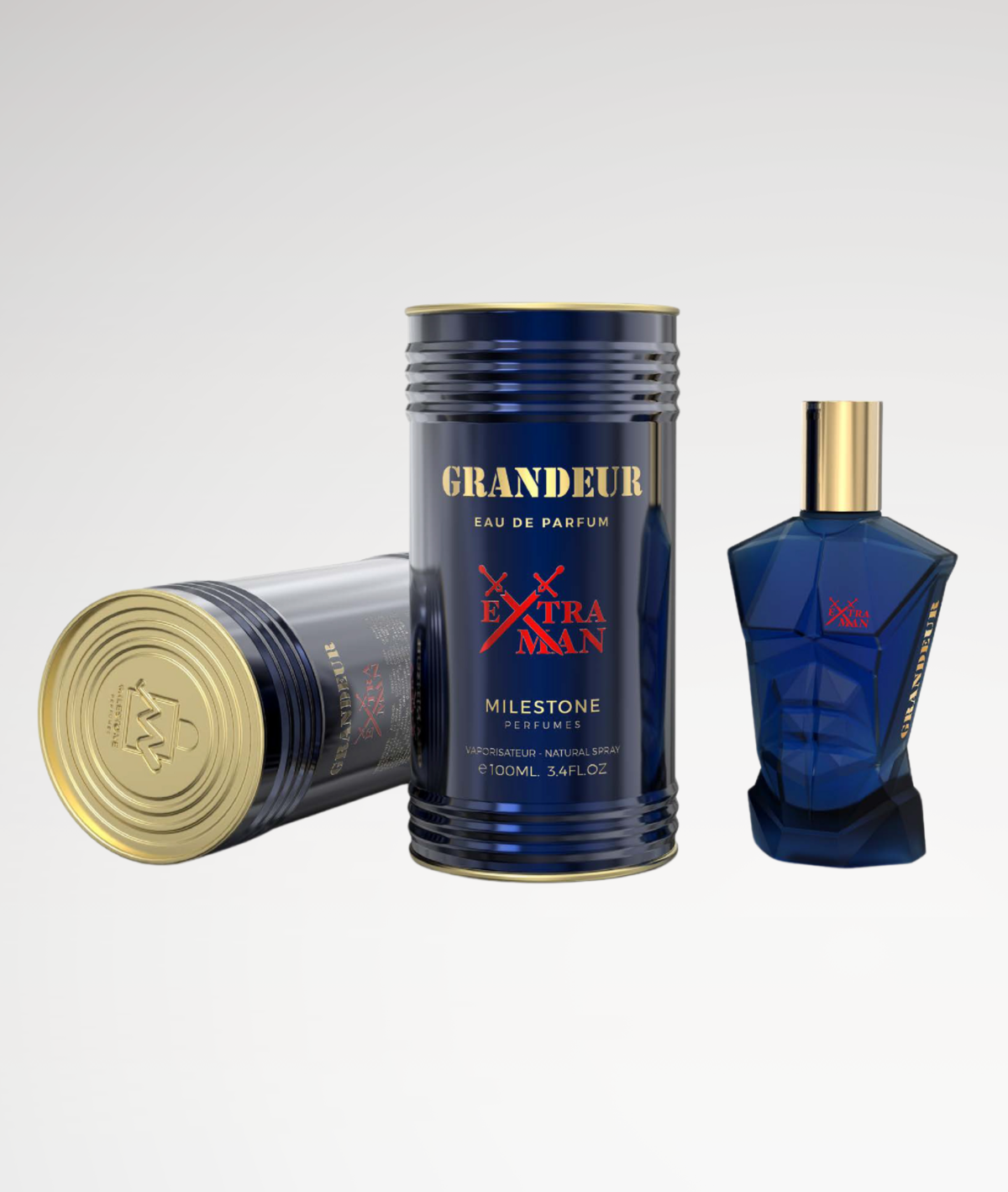 Grandeur Extra men Eau de Perfum For Men- 100ml | milestone Natural Perfume - Image 2