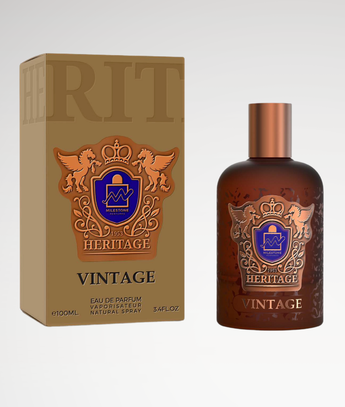 Heritage Vintage Perfume Spray For Unisex | Milestone - Image 2