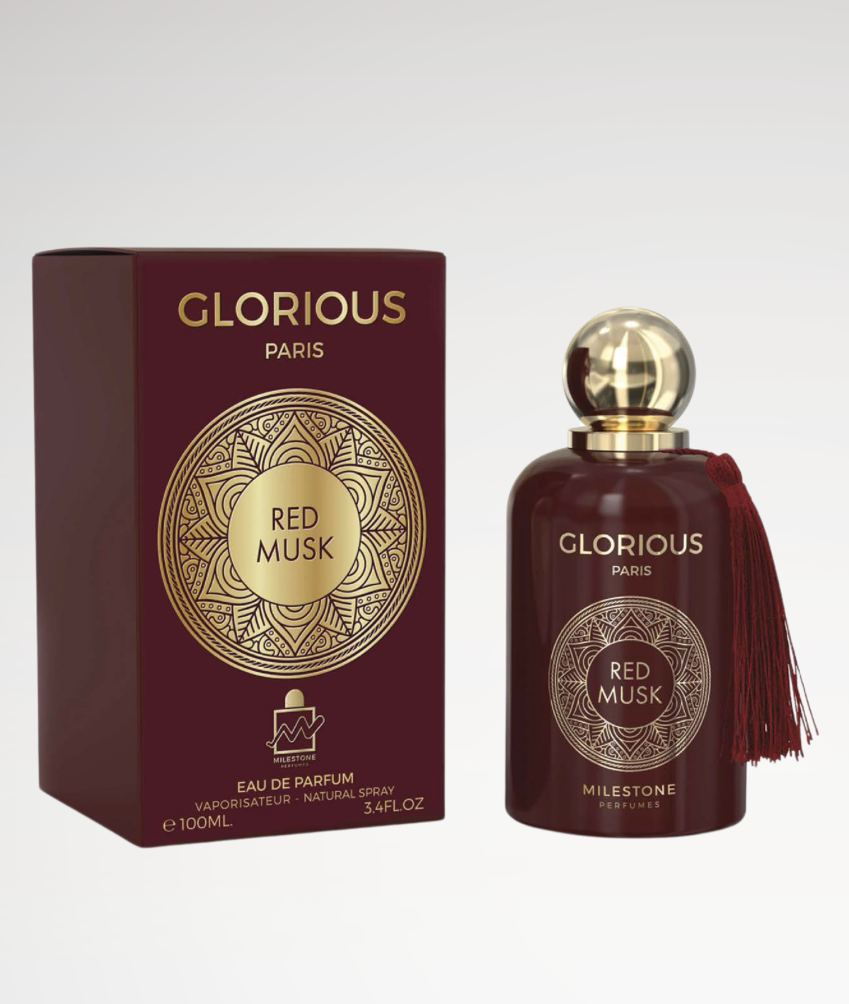 Glorious Red Musk Eau de Perfume For Unisex | Perfume Spray 100ml - Image 2