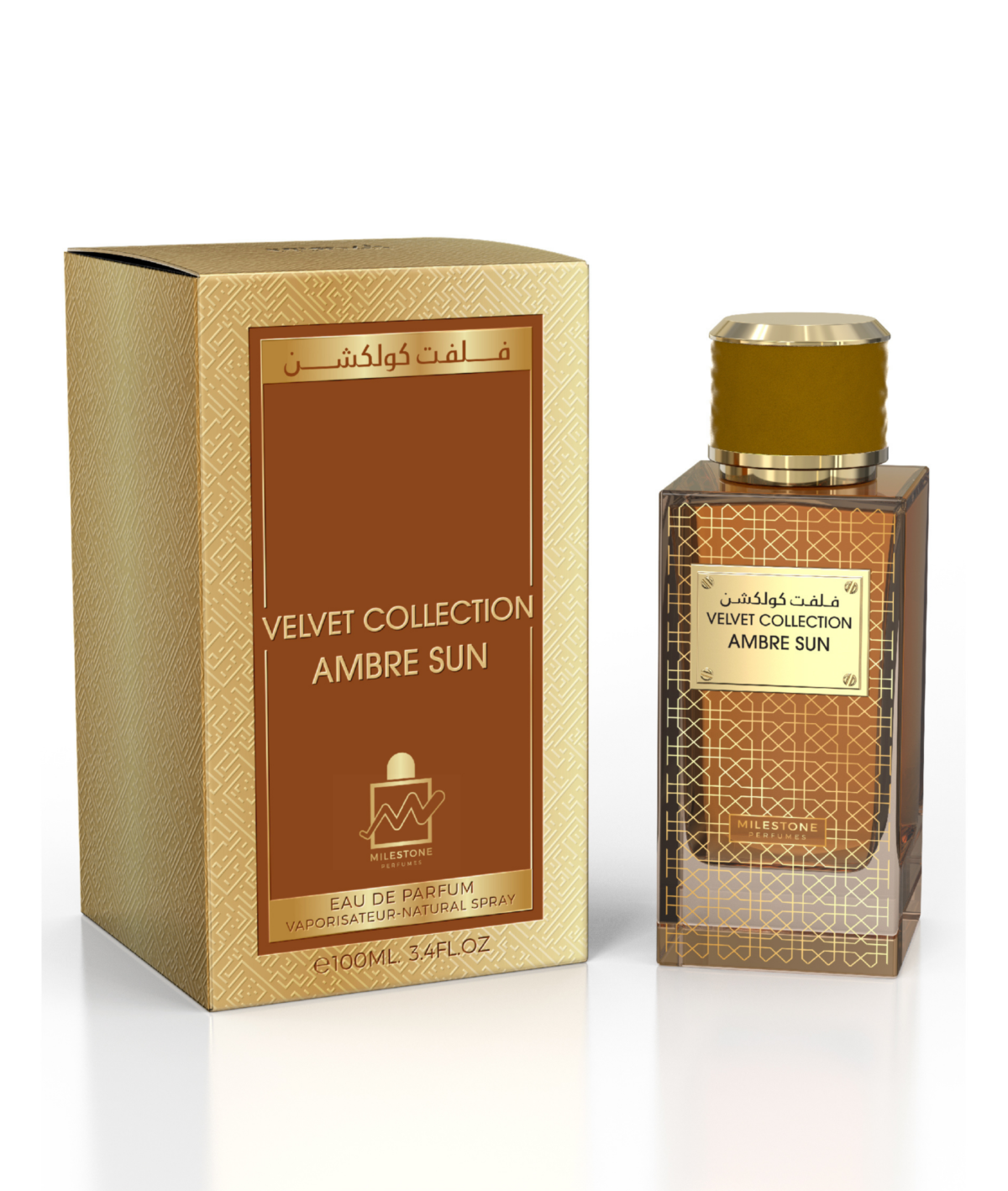 Velvet Collection Ambre Sun Premium Natural Perfume For - Men - Image 2