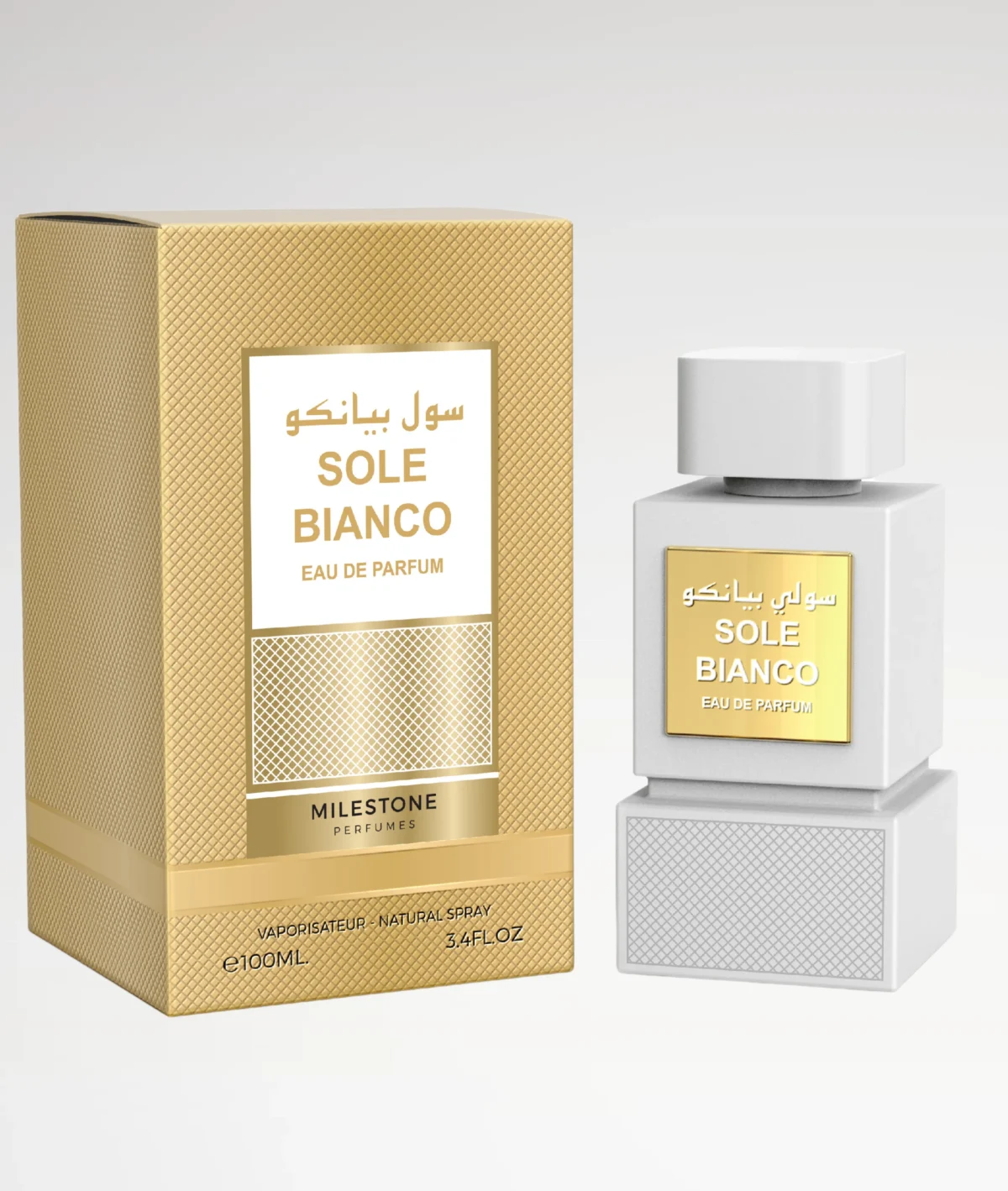Premium Sole Bianco Eau de Perfum Spray For All - 100ml - Image 2