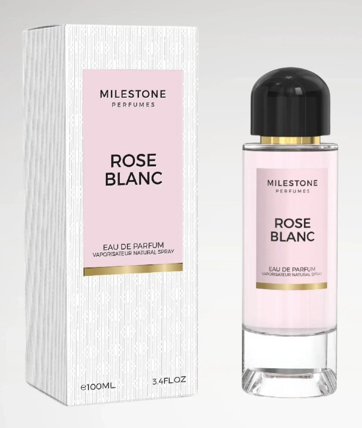 Rose Blanc Premium Parfum 100ML – Elegant Natural Perfume for Women - Image 2