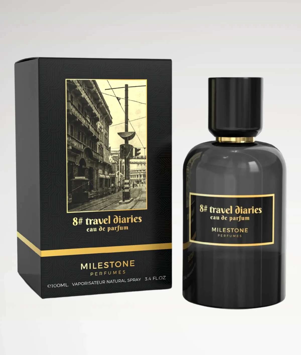 84 Traver Diaries Perfume EDP Spray for Unisex | Milestone Premium Fragrance Perfume - Image 2