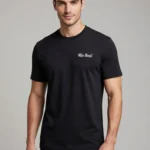 Basic Solid Cotton T-Shirt for Men