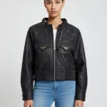 Leather Jacket Women - Casual Real Lambskin