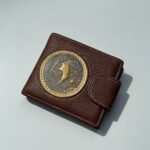 Wine Leather Wallet for Men