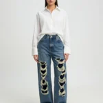 Ladies Classic Fit Denim Jeans