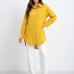 Casual Ladies Shirt Soft Cotton Vibes