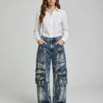 Women’s Relaxed Fit Baggy Denim Jeans