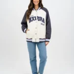 Modern Ladies Drop Shoulder Suede Jacket