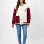 Premium Women Drop Shoulder Knit Jacket