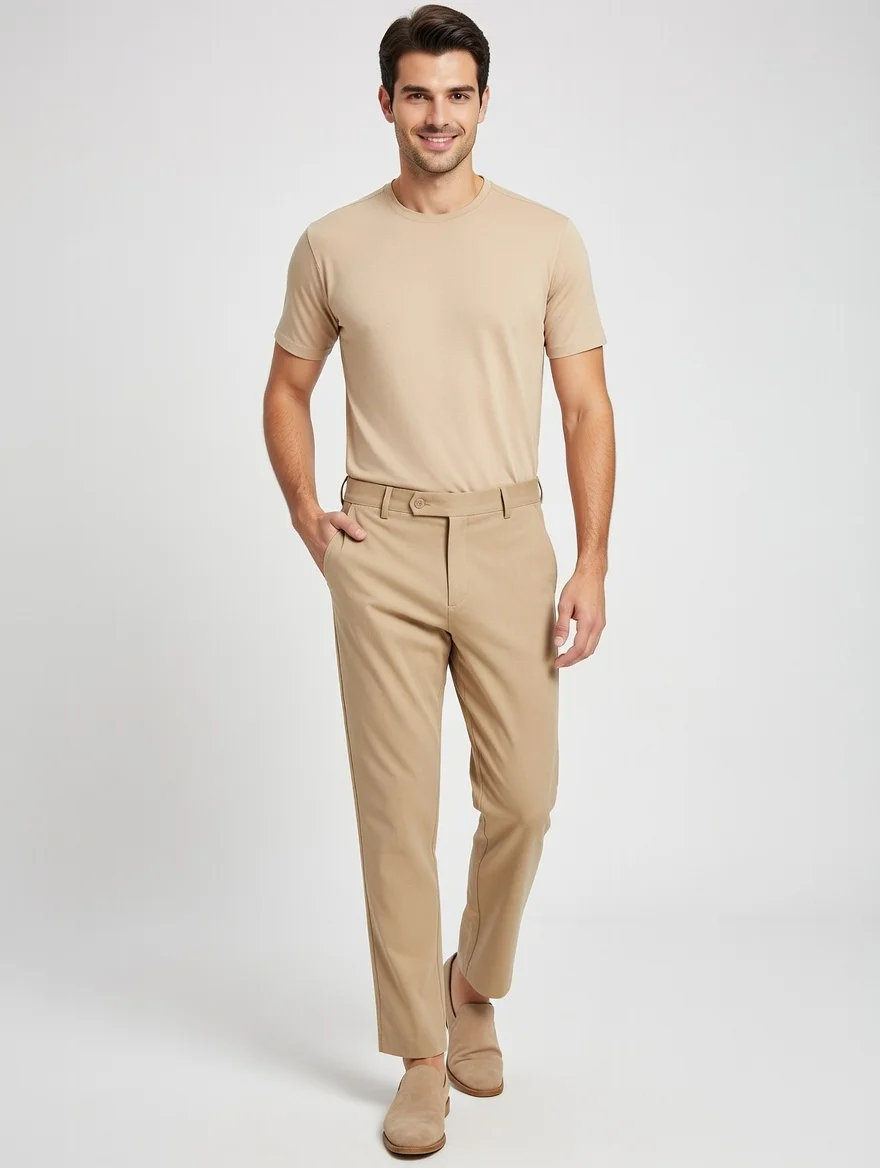 image Luxury Gurkha Men’s Straight Fit Pant - Image 1