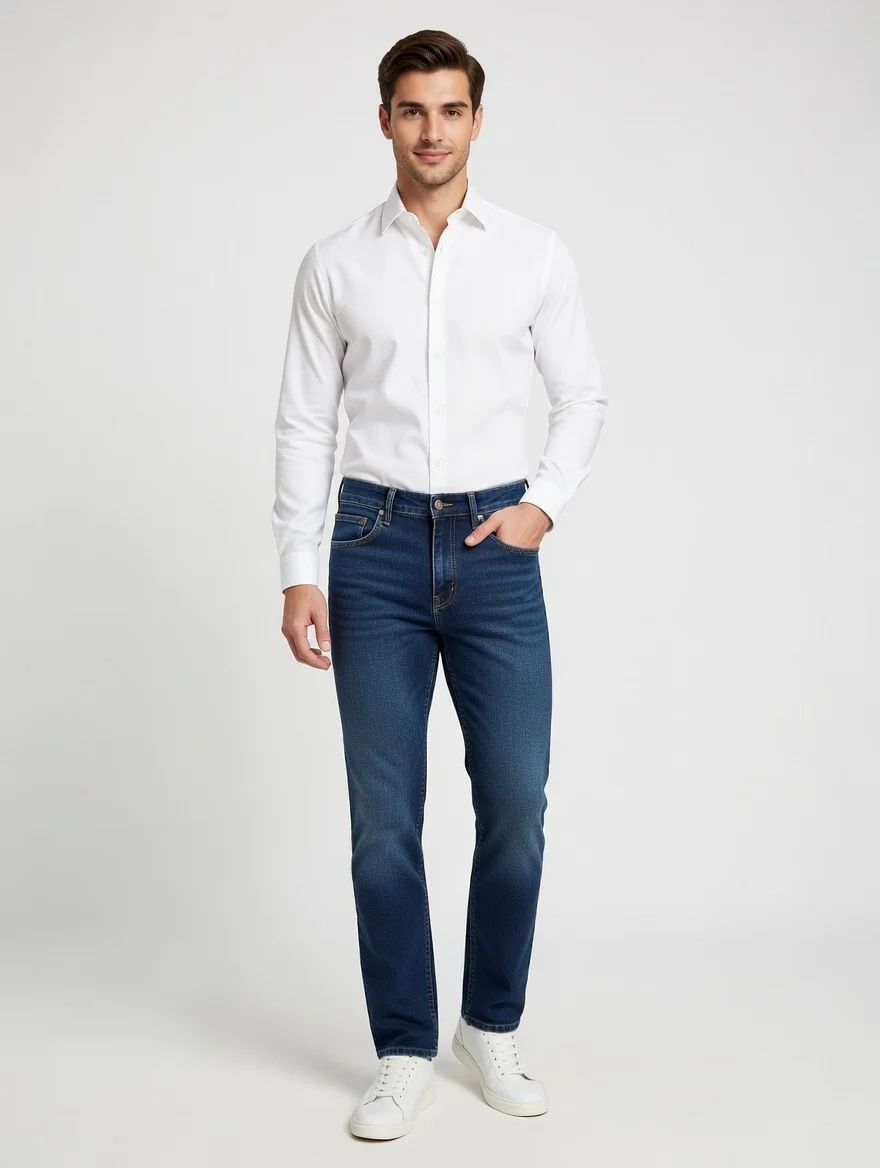 image High Quality Denim Mens Jeans - Image 1
