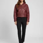 Graceful Ladies Jacket Classic Maroon