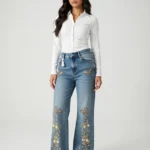 Ladies Premium Casual Denim Jeans