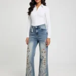 Ladies Fashionable Casual Denim Jeans